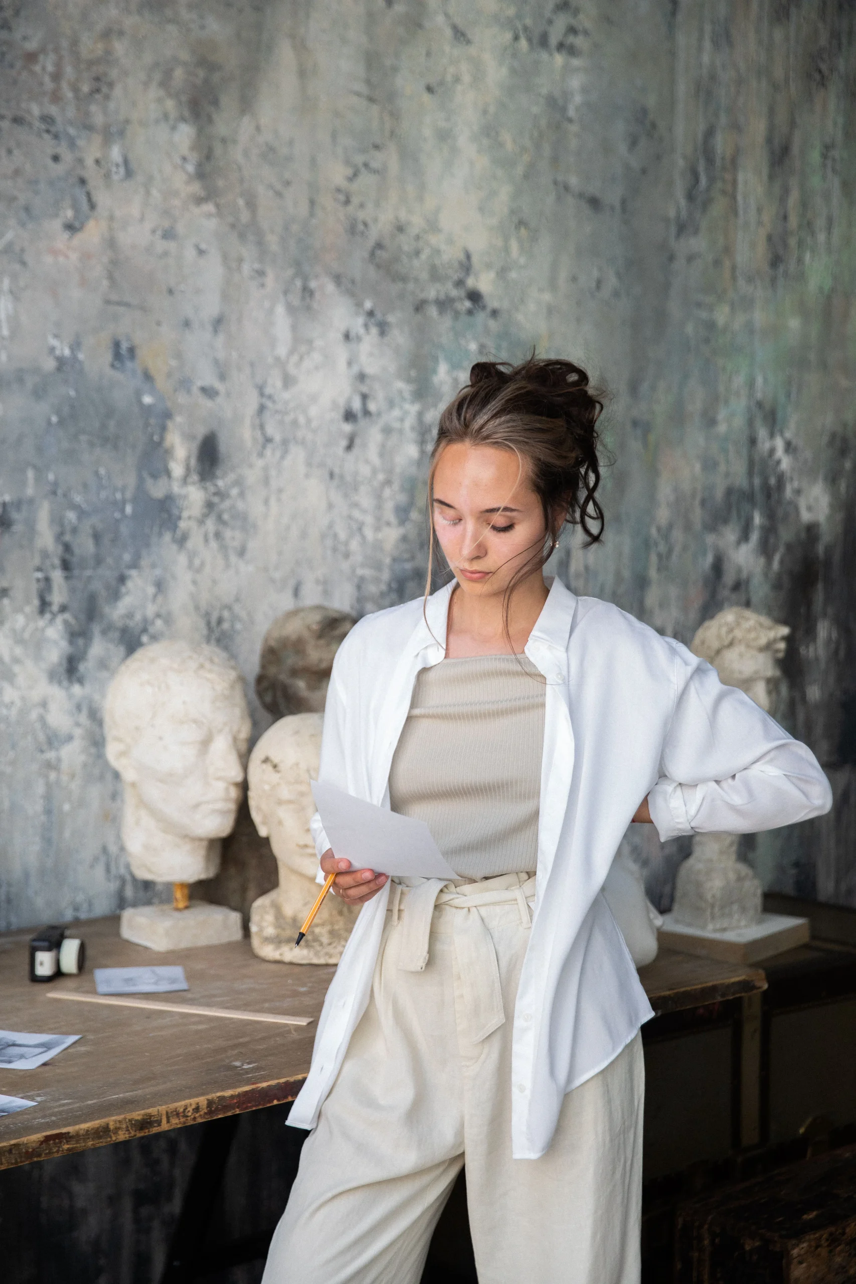 White Linen Shirt
