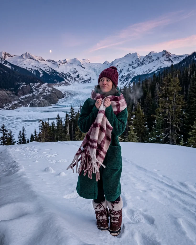 Warm Camel Teddy Coat Ensemble