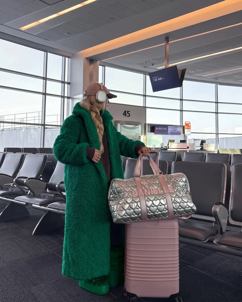Cozy Blush Layers for Travel Days
