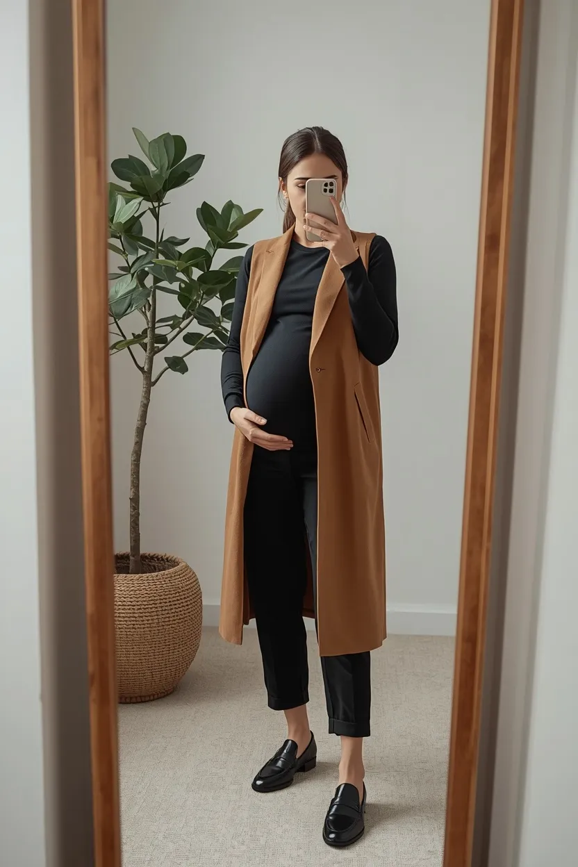 Tailored Longline Vest