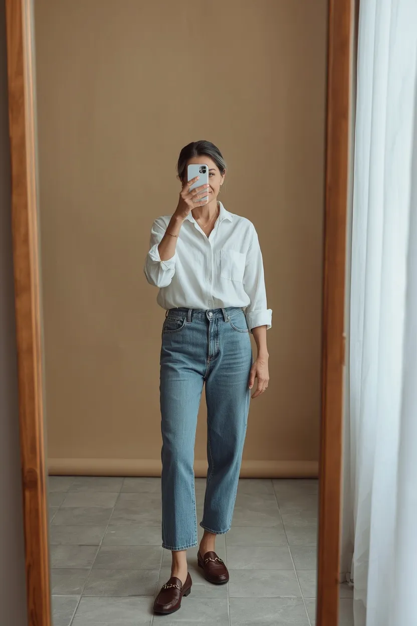 White Linen Shirt