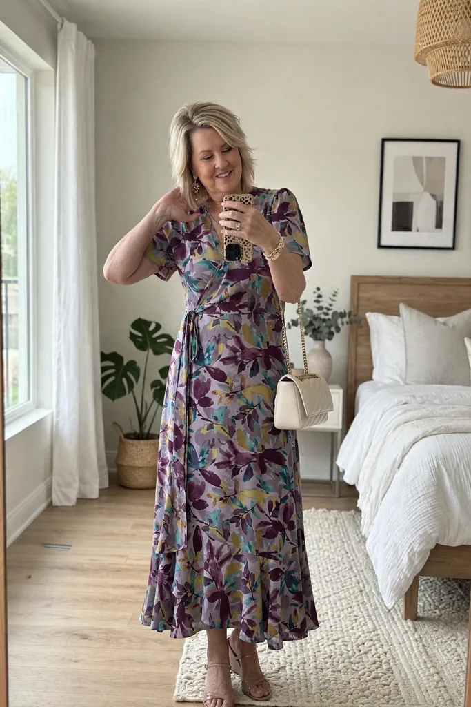 plum-floral-wrap-midi-dress-in-teal-and-mustard-prints