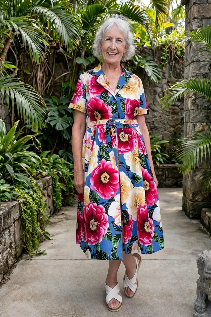 jewel-toned-floral-shirt-dress-in-rich-color