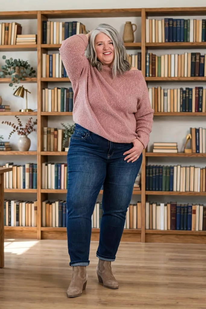 relaxed-knit-paired-with-classic-straight-jeans