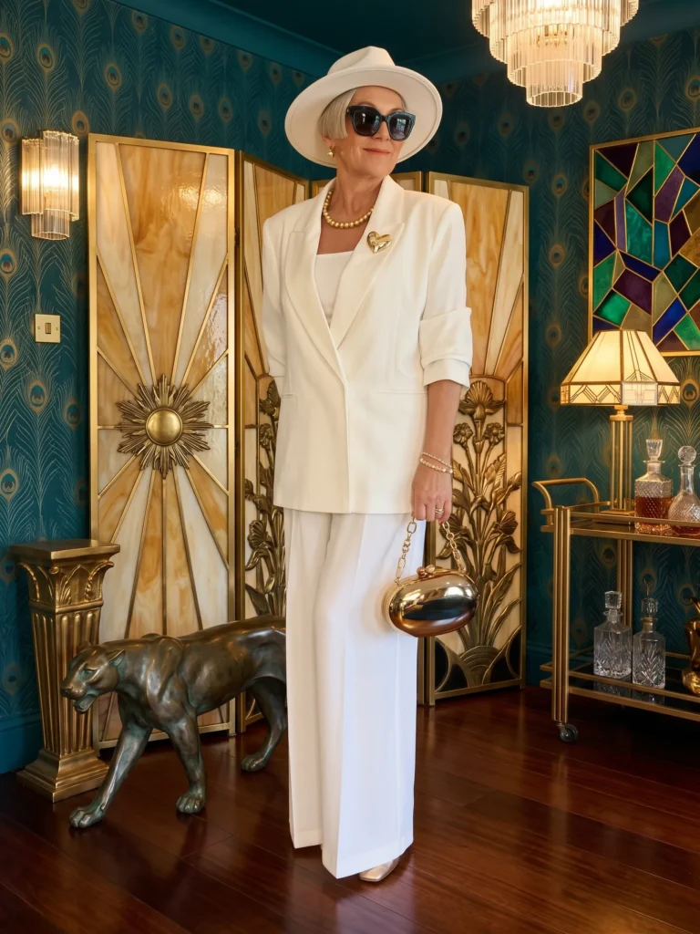 Polished Winter-White Tailoring