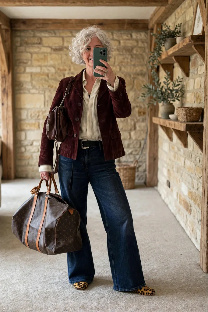 a-garnet-suede-jacket-with-wide-leg-jeans
