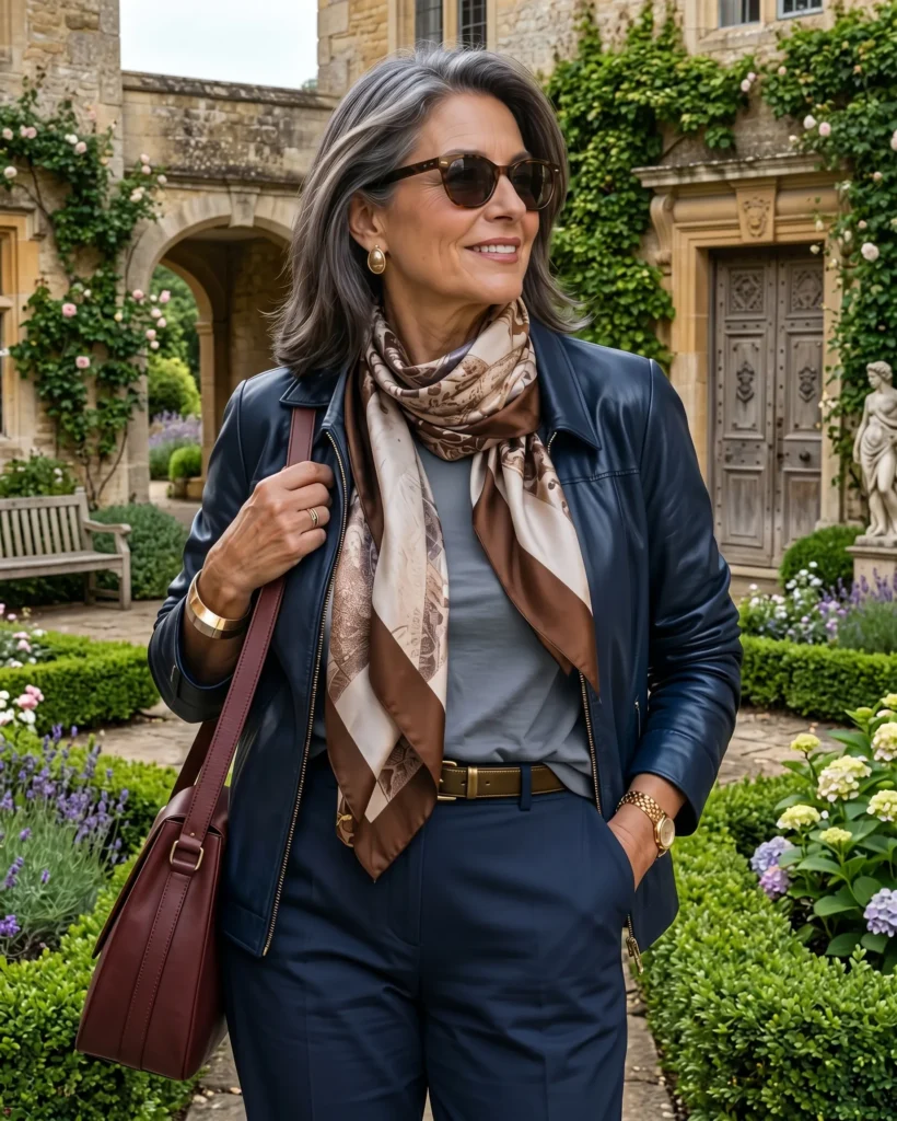 Scarves, Leather Layers, and Statement Accessories Are Taking Over More Styling Duties