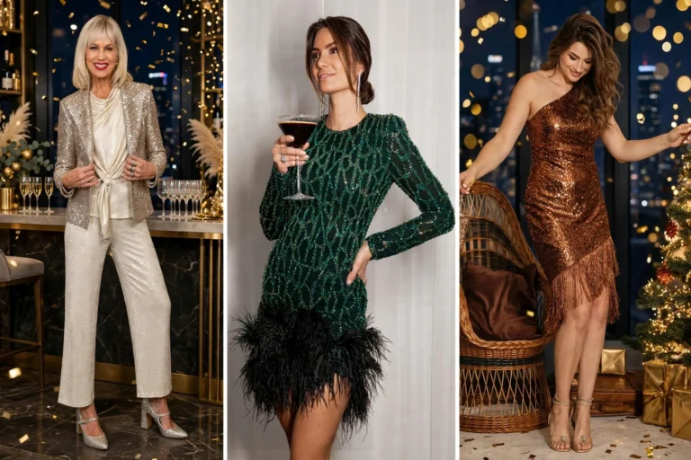 17 New Year’s Eve Outfits for Women Over 50 With Just the Right Sparkle