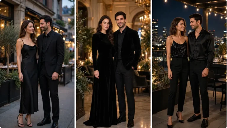 15 All Black Couple Outfits That Look Effortlessly Cool Together