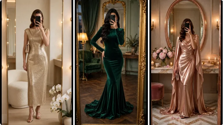 9 Glamorous Dress Outfit Ideas for High Profile Evening Events
