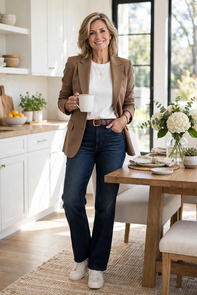 Rely on One Go-To Outfit Formula for Busy Mornings