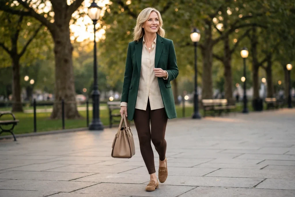 How to Wear Leggings After 50 and Look Polished, Never Sloppy