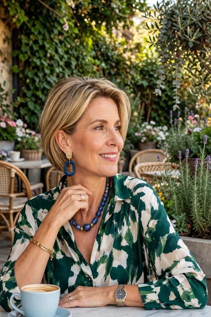 Let Prints and Jewelry Share the Spotlight