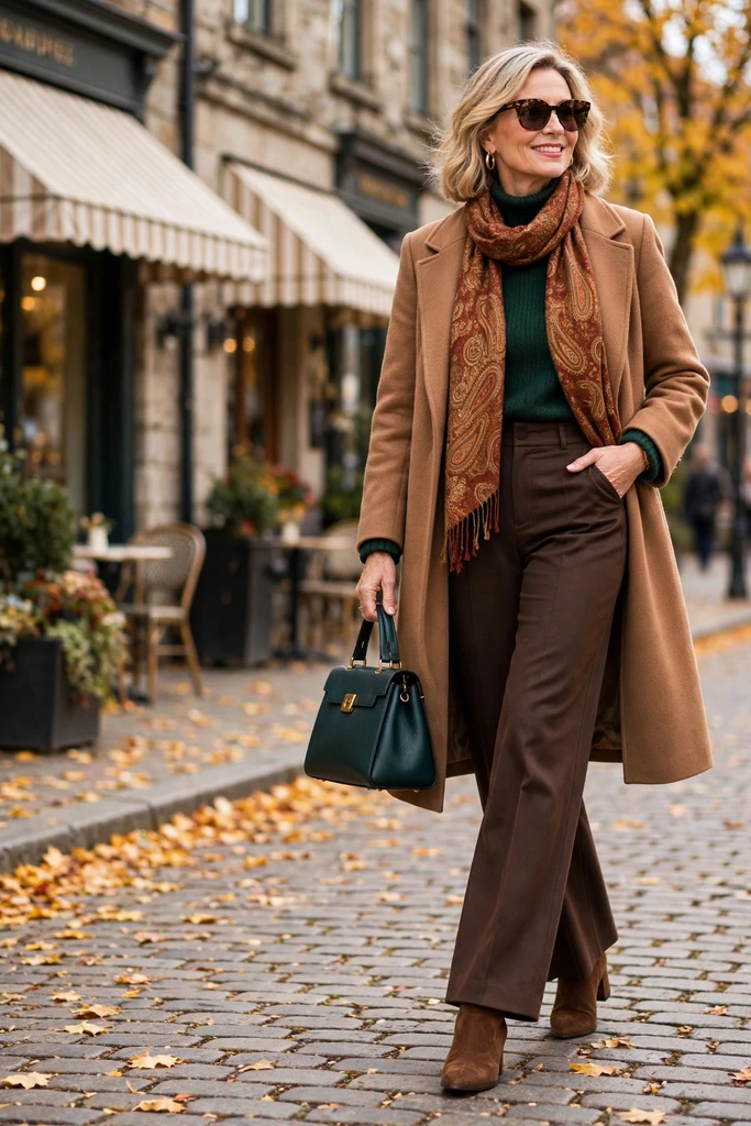 Burgundy and Chocolate Layers