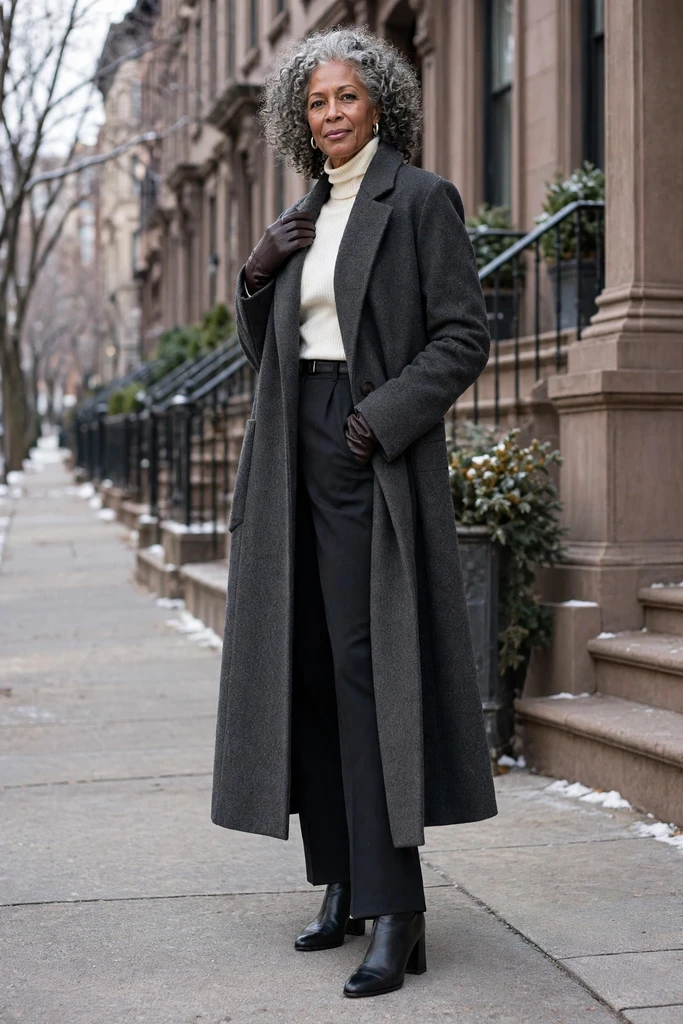 Let Your Coat Draw the Outfit’s Silhouette
