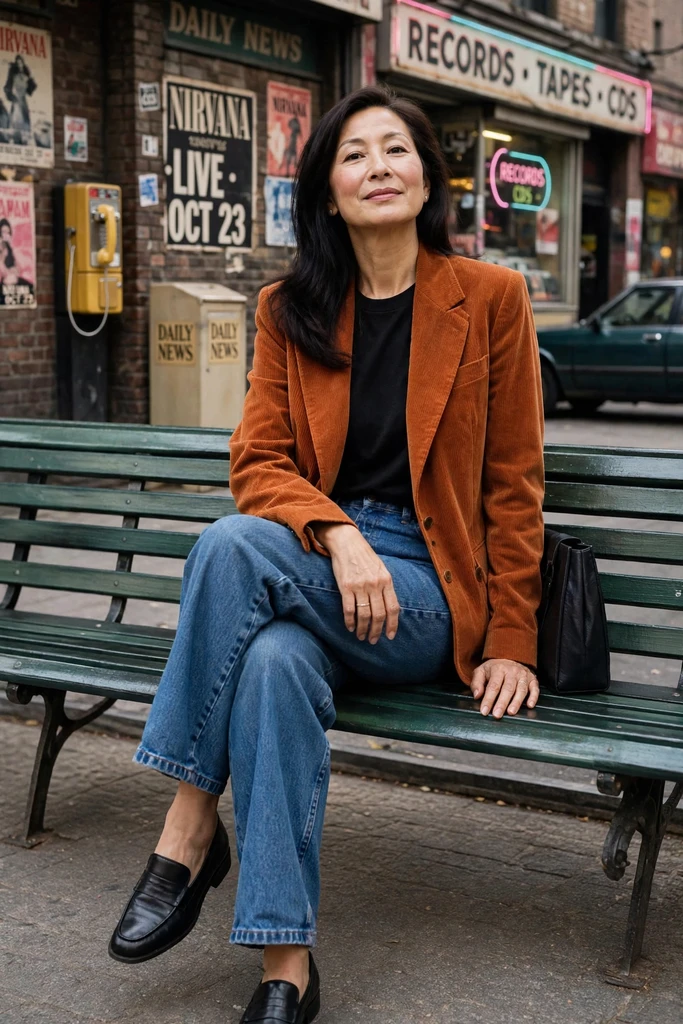 Use Quiet 90s Tailoring to Make Basics Look Deliberate