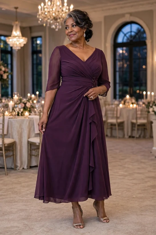 Pick a Silhouette That Lets the Fabric Drape Beautifully