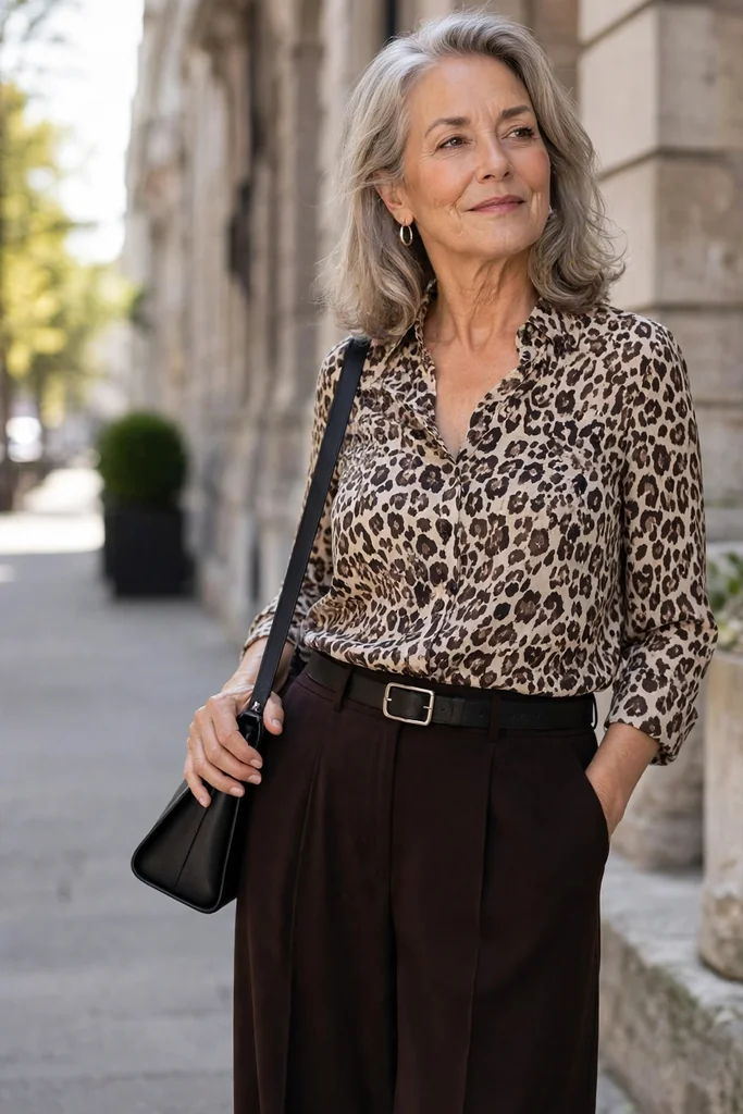 Keep Your Silhouette Simple When Prints Do the Talking