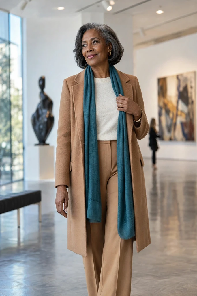 Let Your Scarf Hang Long for Length and Easy Movement