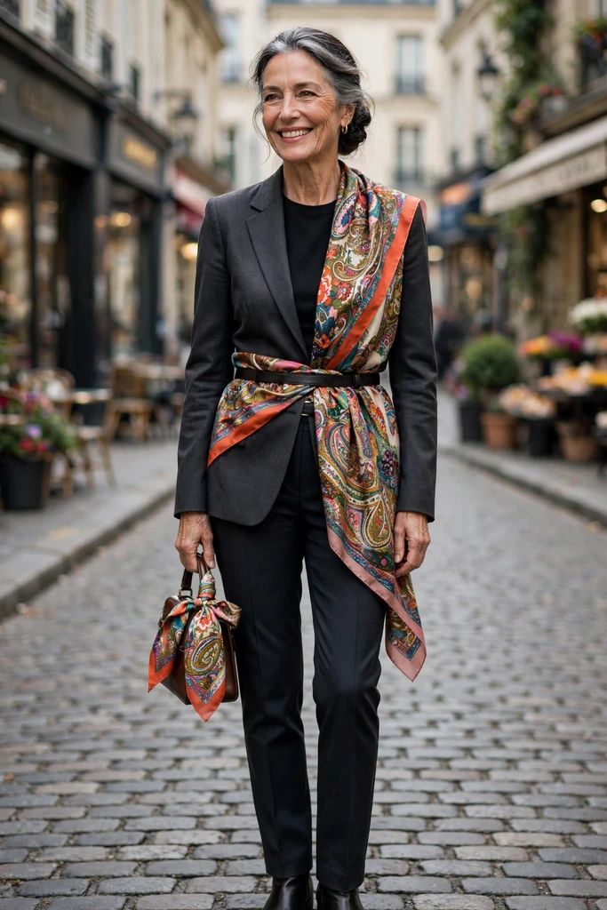 Take the Scarf Off Your Neck: Shoulders, Belts, and Bags