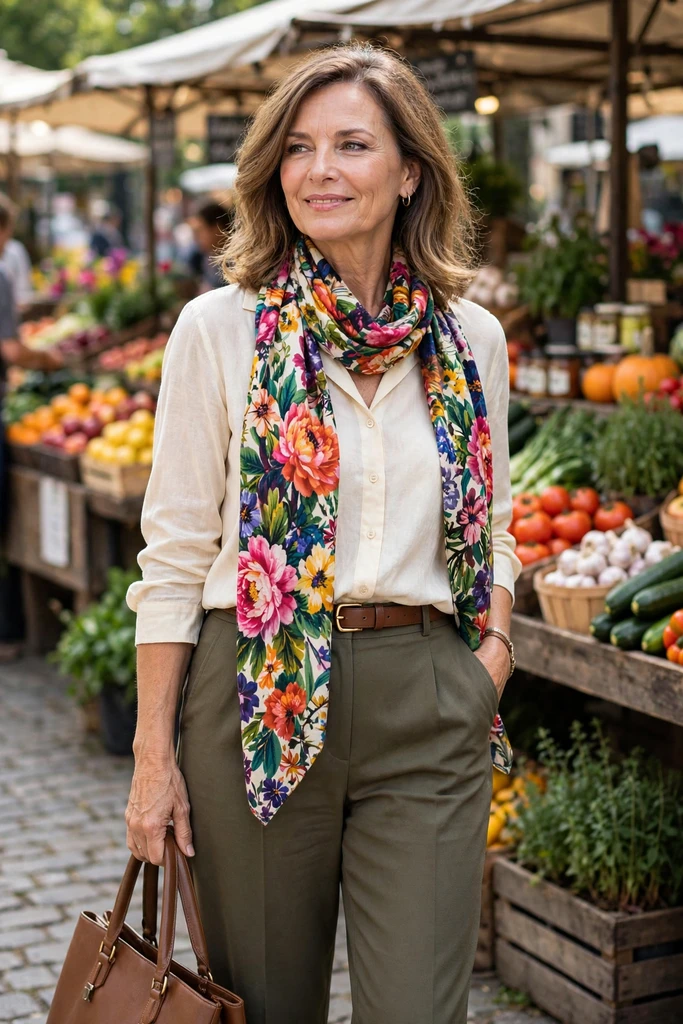 Let Color and Print Pull a Simple Outfit Together