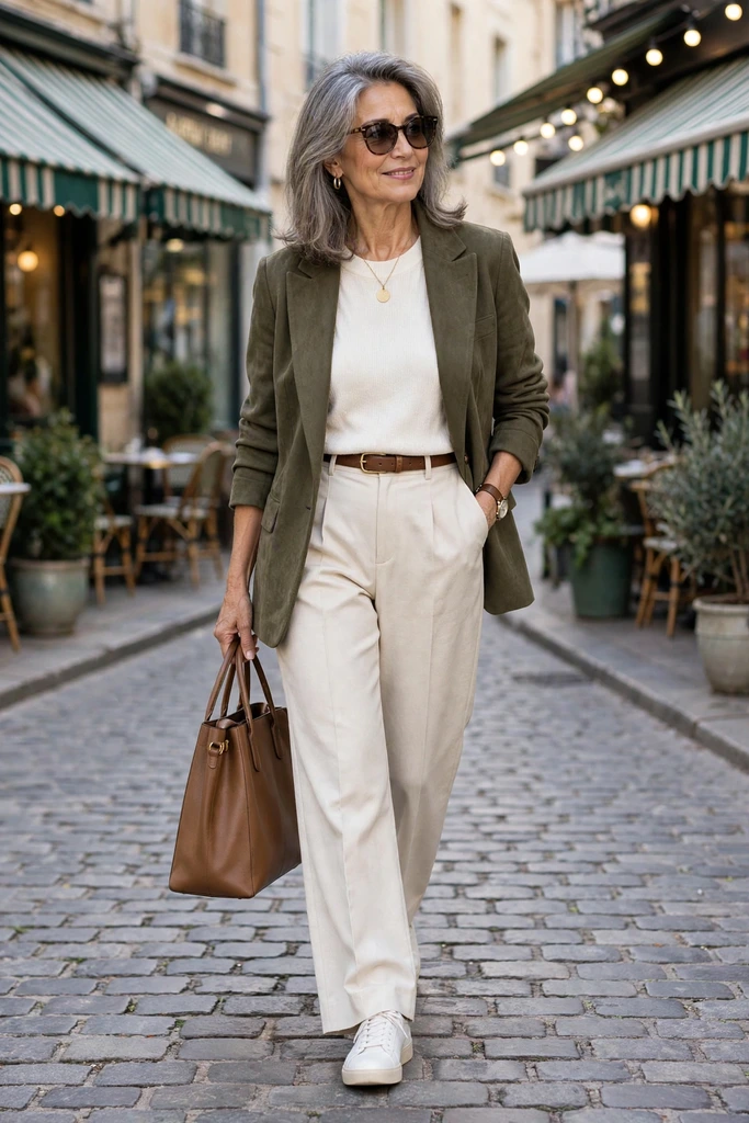 One Go-To Quiet-Luxury Formula for Days You Don't Know What to Wear