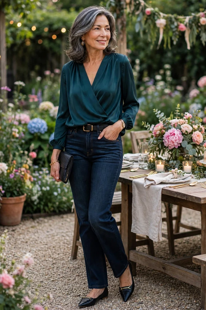 Formula: Dark Jeans, Special Top, Sleek Flat