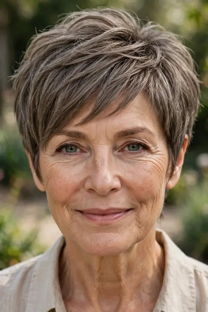 Long Pixie with Texture